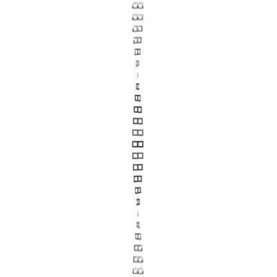 Cornice universale 2 volte IP20 / IP44, inox
