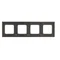 Cornice universale 4 posti IP20/IP44 oro