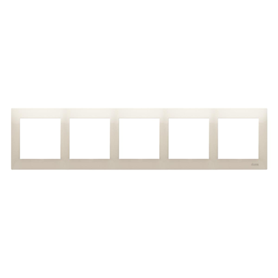 Cornice universale 5 posti IP20/IP44 crema