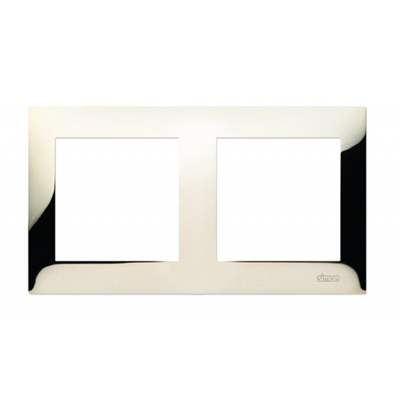 Cornice universale a 2 posti IP20 / IP44, oro