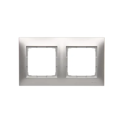 Cornice universale doppia IP20 / IP44, argento (metallizzato)