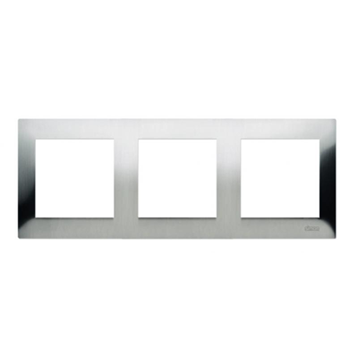 Cornice universale tripla IP20 / IP44, inox