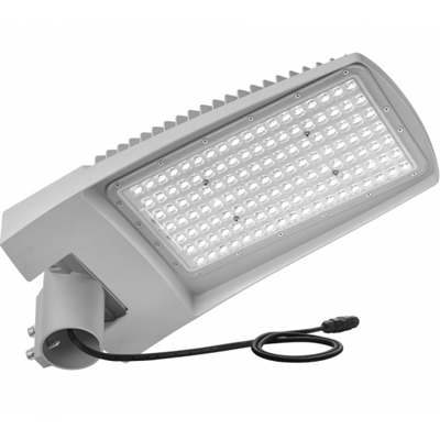CORONA LITE LED Road luminaire 50W 6650lm IP66 side/top CW I class SP10kV with 0.7m cable gray