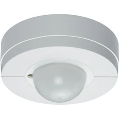 Corridor IR motion detector, surface-mounted IP54, white