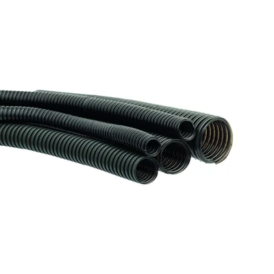Corrugated pipe, automotive type, 32/25mm, standard, black, 50m