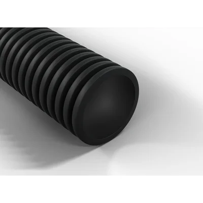 Corrugated pipe in sections of dia. 75 mm QRK 75 BLACK