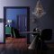 CosmoLight Wandleuchte Brisbane E14 W01854BK NI