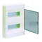 COSMOS Schaltanlage 2x12M n/t IP40 transparente Tür