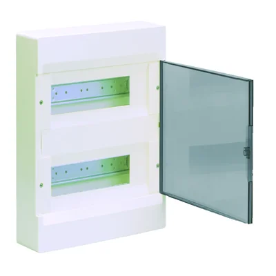 COSMOS Schaltanlage 2x12M n/t IP40 transparente Tür