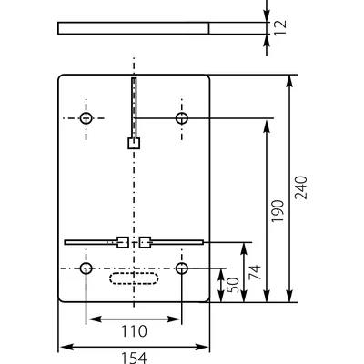 Counter board T-1F-b/z-12