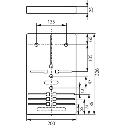 Counter board T-U 1F/3F-b/z