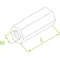 Coupling nut, NLM12