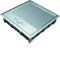 Couvercle à charnière TEHALIT.VE-EE VEQ12 244x244 revêtement 12mm inox