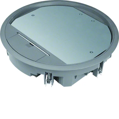 Couvercle à charnière TEHALIT.VE-EE VR10 fi275 doublure 12mm acier gris