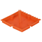 Couvercle de boîtier de signalisation interne 60 mm pour série MULTIWALL orange 50 pcs.