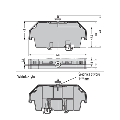 Couvercle de plaque de base type I