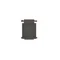 Couvercle de trou de prise pour prise RJ45/RJ12 pour couvercle de prise de communication de données, bronze mat (métallique)