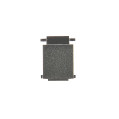 Couvercle de trou de prise RJ45/RJ12 pour couvercle de prise de communication de données, anthracite (métallique)