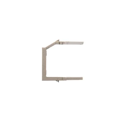 Couvercle de trou de prise RJ45/RJ12 pour le couvercle de prise de communication de données, satiné (métallique)