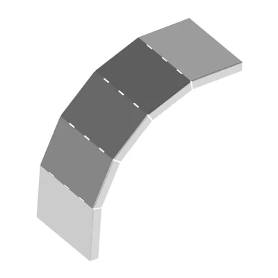 Couvercle NIXVKO 90X50X62 IX-arc tombant à 90° (1 pc.)