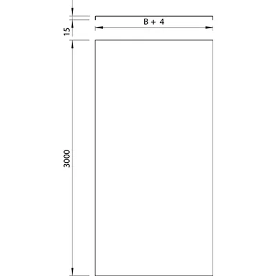 Couverture complète sans boulon 50mm 2m DLKS 050 FS
