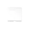 Cover for loudspeaker socket / cable outlet / connector with pull rod white