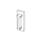 Cover for the Z-10/1F busbar, gray