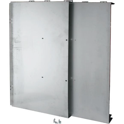Cover of the main, upper busbars in the 800mm cable compartment