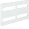Cover with UNIVERSN horizontal slot 150mm spacing 300x500