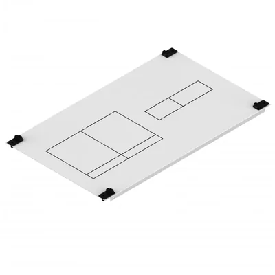 CP 2-2 H00 M Abdeckung 2xHVL00/LTL00 und 9 Module (500x300)
