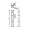 CP40H40/3 Channel, sheet thickness - 1.50 mm
