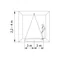 CR-3 MOTION SENSOR, max. 1200W, AC 220-240V, 50/60Hz, OPERATING ANGLE 360*, RANGE 6m ± 2.2-4m, IP20, WORKS WITH LED, SURFACE-MOUNTED, WHITE
