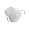 CR-5 MINI MOTION SENSOR max. 800W, AC 220-240V, 50/60Hz, OPERATING ANGLE 360*, RANGE 6m ± 2.5-4m, IP20, WORKS WITH LED, RECESSED MOUNT, WHITE