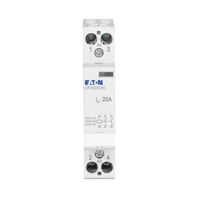 CR2020230 Instalační stykač, 20A, 230V AC/DC, 2NO