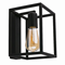 CRATE Black wall lamp