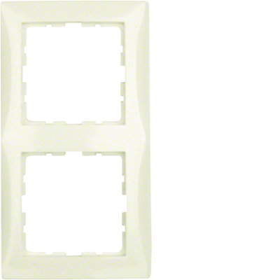 Cream double frame