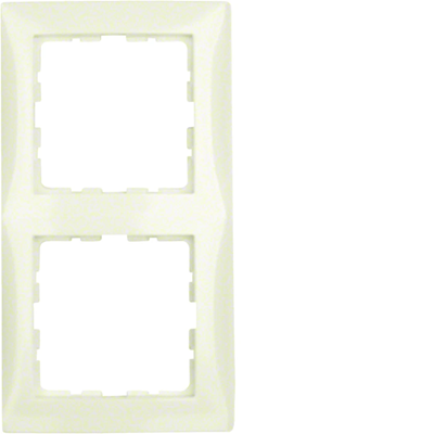 Cream double frame