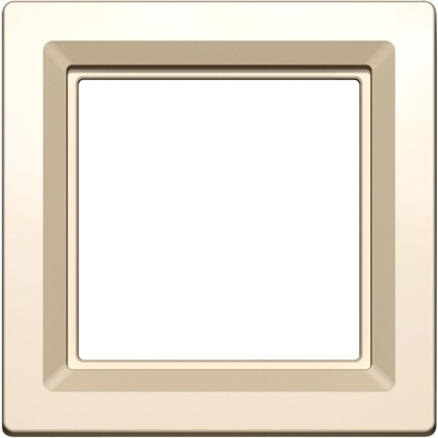 Cream gloss single frame