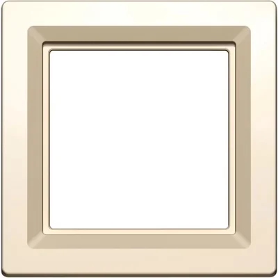 Cream gloss single frame