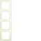 Cream quadruple frame