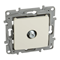 Cream TV socket