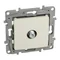Cream TV socket
