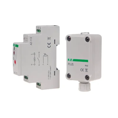 Crepuscolare automatico con sonda ermetica esterna AZ-112 PLUS