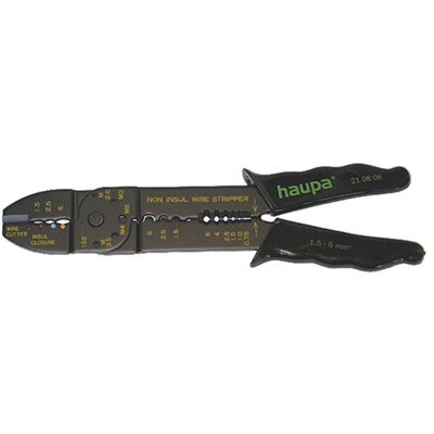 Crimping pliers for wire end sleeves 0.75-6 mm2