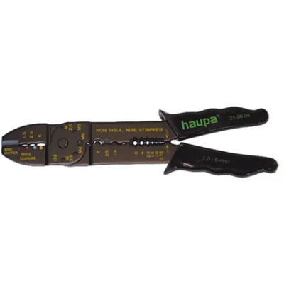 Crimping pliers for wire end sleeves 0.75-6 mm2