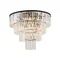 CRISTAL L Plafon 71cm 12x60W IP20 black