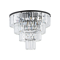 CRISTAL L Plafón 71cm 12x60W IP20 negro