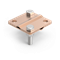 Cross connector 2-hole 8/30 copper