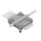 Cross connector /large/ B=40 mm (3 plates-4xM8) hot-dip galvanized