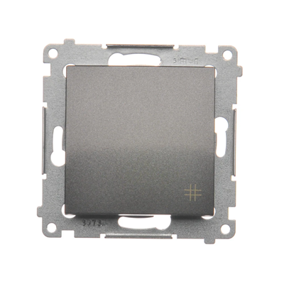 Cross connector (module) 10A 250V quick connectors anthracite (metallic)
